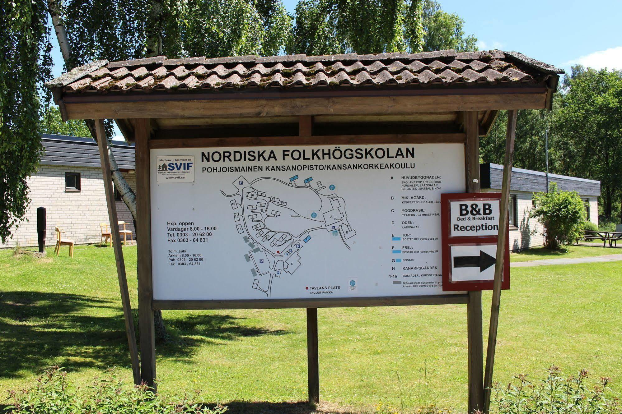 Nordiska Folkhoegskolan Bed And Breakfast Kungälv Εξωτερικό φωτογραφία